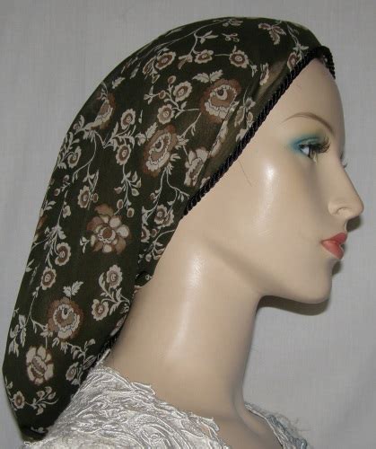 Sheer Snood Headcoverings Sheer Fabric Head Coverings