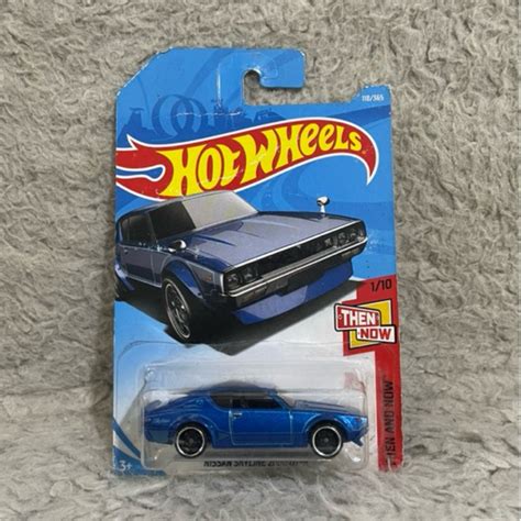 Jual Hot Wheels Nissan Skyline Gtr Biru Hw Then And Now Shopee Indonesia