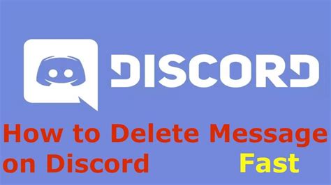 How To Delete Message On Discord Tutorials Youtube