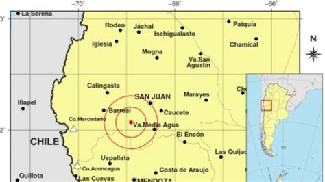 Hubo Un Sismo De Grados En San Juan Que Se Sinti En Varias