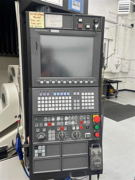 Okuma Genos M460v 5ax Vmc 2018 5 Axis Coolant Through Spindle