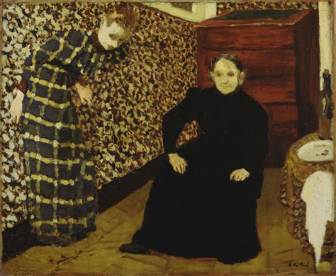 Édouard Vuillard Interior Mother and Sister of the Artist 1893