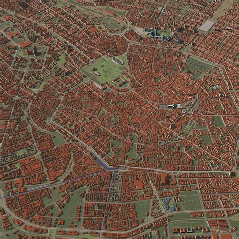 Milan Italy - city and urban - FlippedNormals