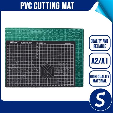 Pvc Cutting Mat A2 A1 Self Healing Cutting Pad Double Sided Diy Tool