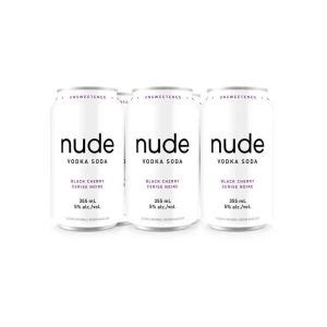Shop Online Nude Vodka Soda Black Cherry From Calgary Crown Cellars