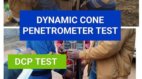 DYNAMIC CONE PENETROMETER TEST DCP TEST DCPTEST YouTube