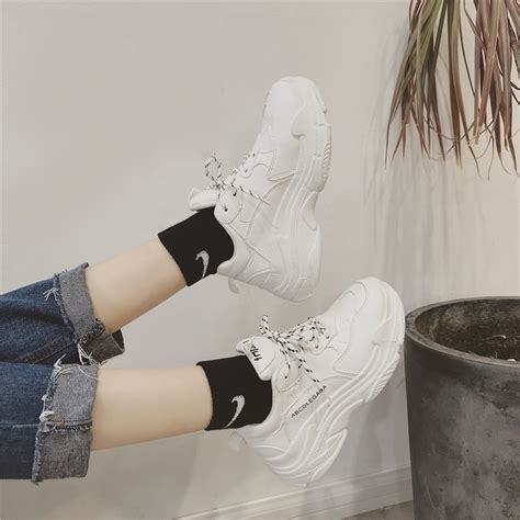 Ins/супер Лидер продаж; модная обувь Ulzzang Harajuku; женская обувь ...