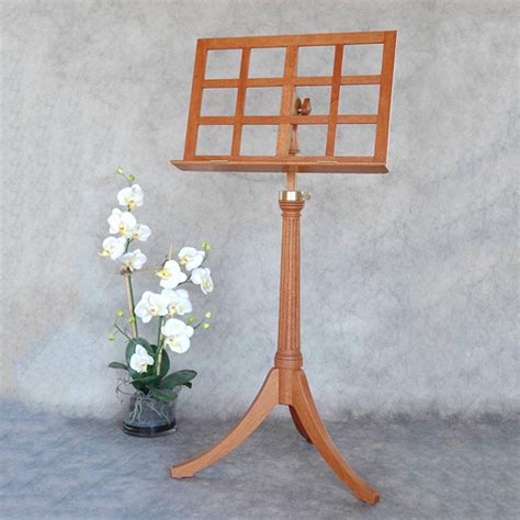 Lemurian Crafts Lemurian Crafts Regency Lattice Music Stand 3 Wood