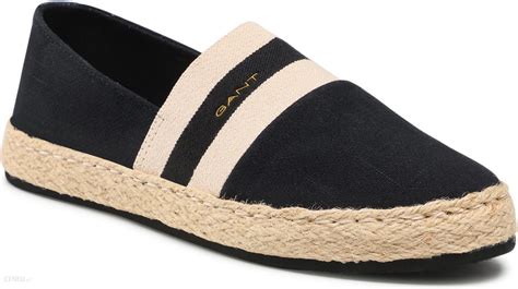 Espadryle Gant Raffiaville 24569725 Black G00 Ceny I Opinie Ceneo Pl