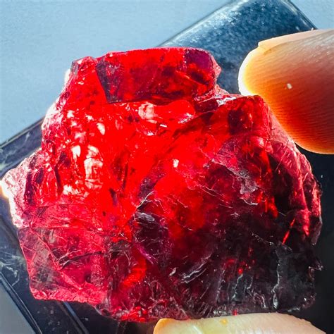 Raw Garnet Stone Etsy