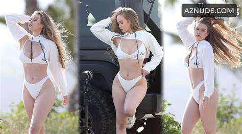 Suvi Laiho Sizzles In A Chic And Sexy White Bikini In Pacific Palisades Aznude