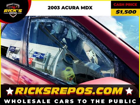 2003 Acura Mdx Ricks Repos