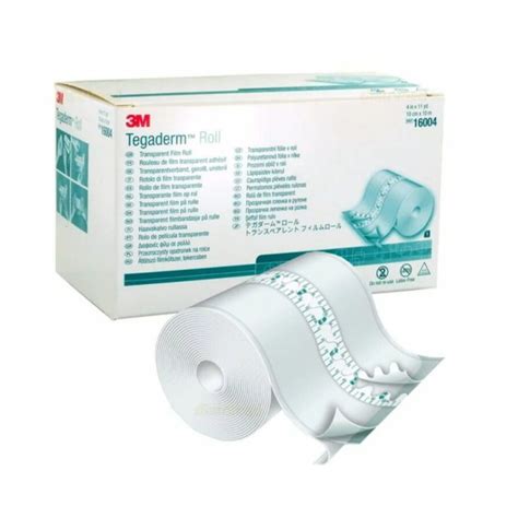 Пластырь 3M Tegaderm Roll / Тегадерм Ролл 16004 10см x10м, 1 шт ...