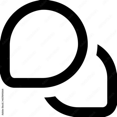 Vetor De Comments Icon Conversation Symbol Communication Icon