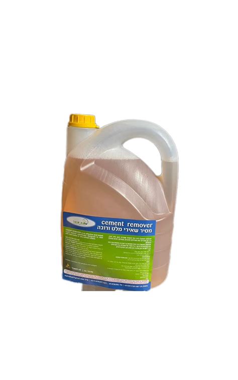 חומר לניקוי רובה ושאריות מלט -CEMENT REMOVER - מ.ש.ע.ר