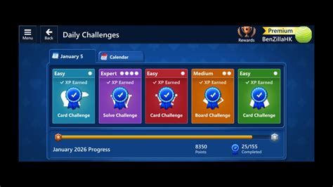 solve microsoft solitaire collection daily challenges  january