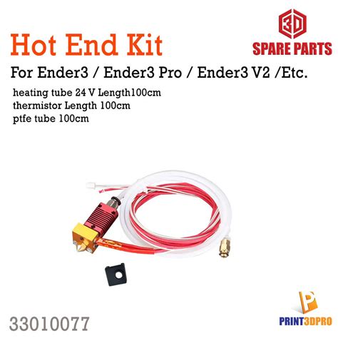 D Spare Part Hot End Kit For Ender Ender Pro Ender V Etc V