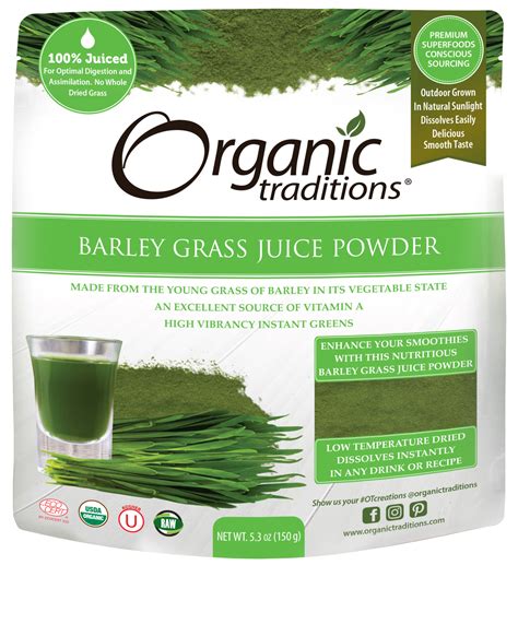 Organic Barley Grass Juice Powder – NutriChem