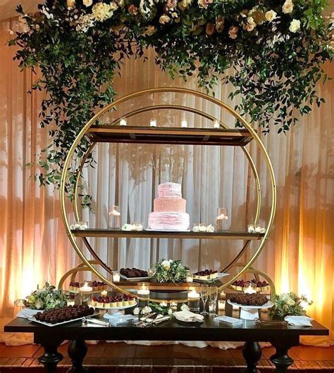 Breathtaking Wedding Dessert Display