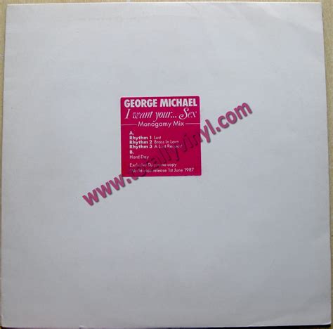 Totally Vinyl Records Michael George I Want Your Sex Monogamy