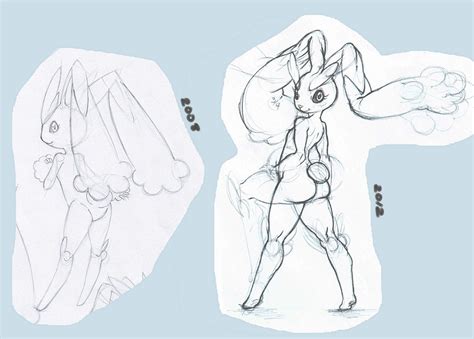 Comparison Lopunny By Gsxk Hentai Foundry