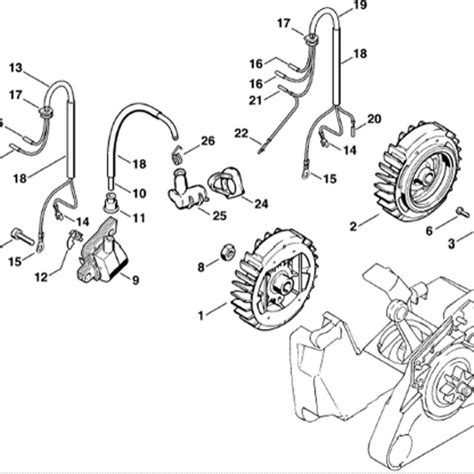 Stihl MS 260 Chainsaw (MS260 PRO) Parts Diagram, Ignition System