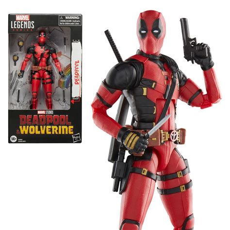 Deadpool And Wolverine Marvel Legends Deadpool 6 Inch Action Figure