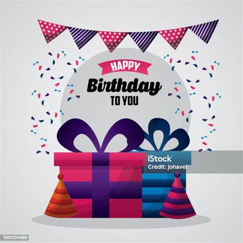Kartu Selamat Ulang Tahun Ilustrasi Stok Unduh Gambar Sekarang