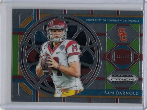 2019 Panini Prizm Draft Picks Sam Darnold Stained Glass USC EBay