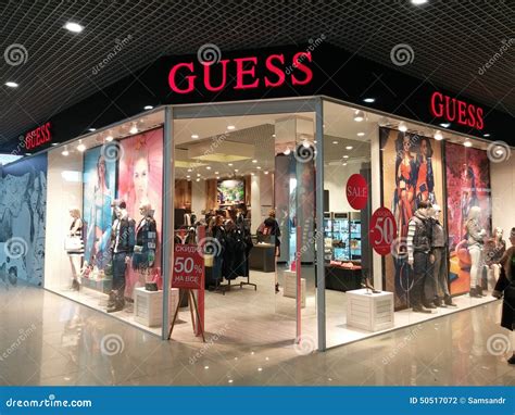 Guess Store Editorial Photography Image 50517072