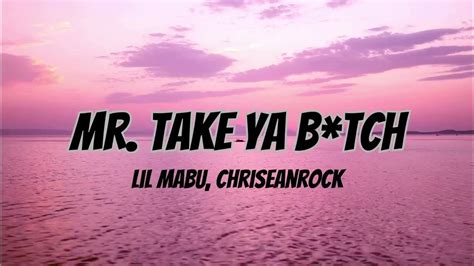 Lil Mabu And Chriseanrock Mr Take Ya B Tch Lyrics Youtube