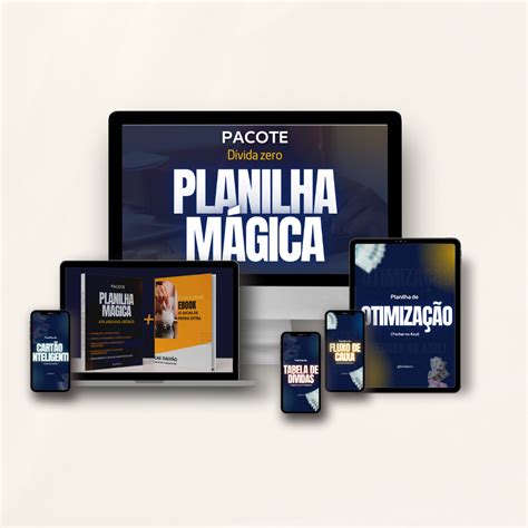 Pacote De Planilhas Dívida Zero