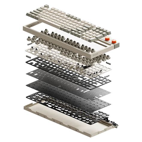 Lofree Block Hot Swappable White Led Wireless Mechanical Keyboard Linear Switch Kblfoe