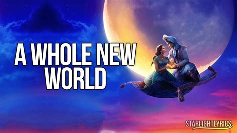 Mena Massoud And Naomi Scott A Whole New World Lyrics Hd Youtube