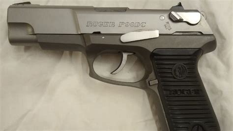 Ruger P90 Rugers First Double Action 45 Acp Auto Pistol 19fortyfive