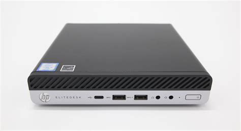 HP EliteDesk 800 G4 Desktop Mini PC: i5 8th Gen, 16GB RAM, 256GB SSD ...