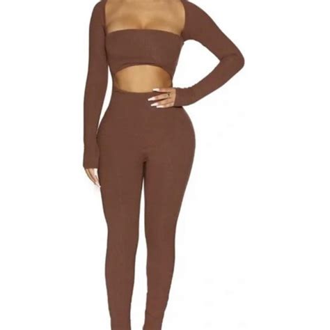 Naked Wardrobe Women S Black Jumpsuit Depop