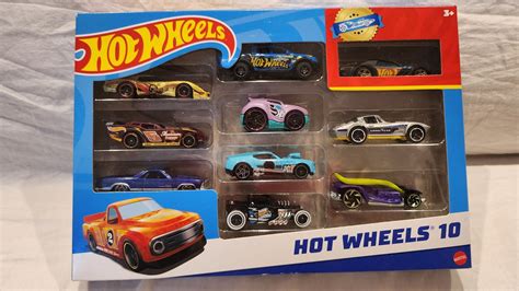 Hot wheels set 10 avtomobilčkov 1 64