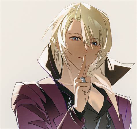 Klavier Gavin Ace Attorney Apollo Justice Ace Attorney Highres 1boy Black Shirt Blonde
