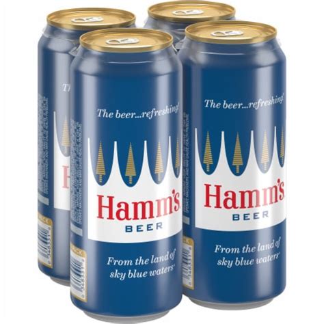 Hamm S American Style Lager Light Beer Cans Fl Oz Frys Food