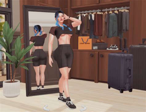 Nasty Gym Sim Babe Jackie The Sims 4 Sims LoversLab