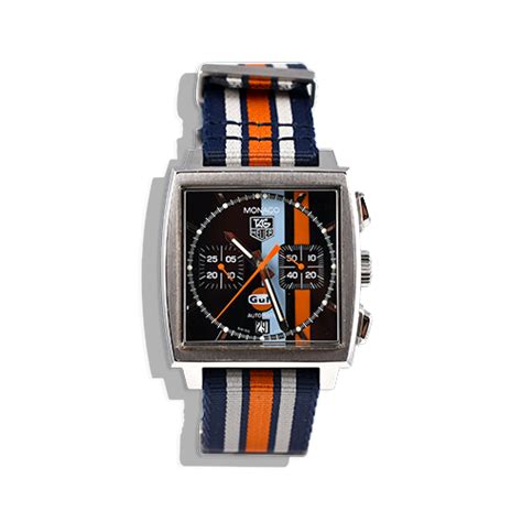 Tag Heuer Monaco Gulf Vintage Le Mans Steve Mcqueen H Circa