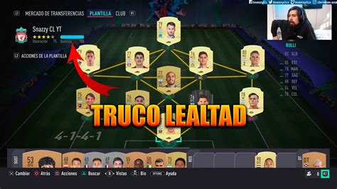 FIFA 21 TRUCO DE LA LEALTAD SIN JUGAR PARTIDOS MUY FÁCIL Y RÁPIDO