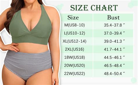 Amazon Vividharbor Plus Size Halter Bikini Top Padded Large Bust Push Up Retro Bathing Suit