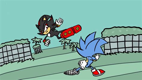 sonic  shadow  lima limon   newgrounds