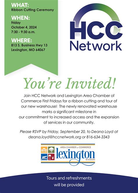 HCC Network Ribbon Cutting - Lexington Area Chamber of Commerce