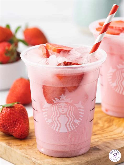 Starbucks Pink Drink Copycat {only 3 Ingredients } Belly Full