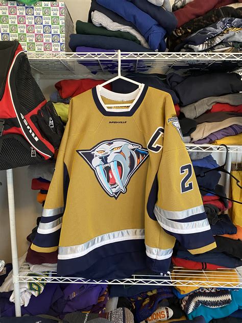 predators hockey jersey