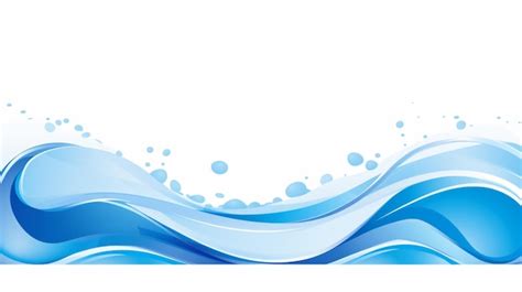 Premium Vector A Blue Wave With Water Splashing On It