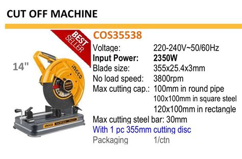 INGCO Cut Off Saw 2350w Lazada PH